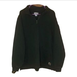 Carhartt 1/4 zip up fleece sweatshirt Mens Size XL